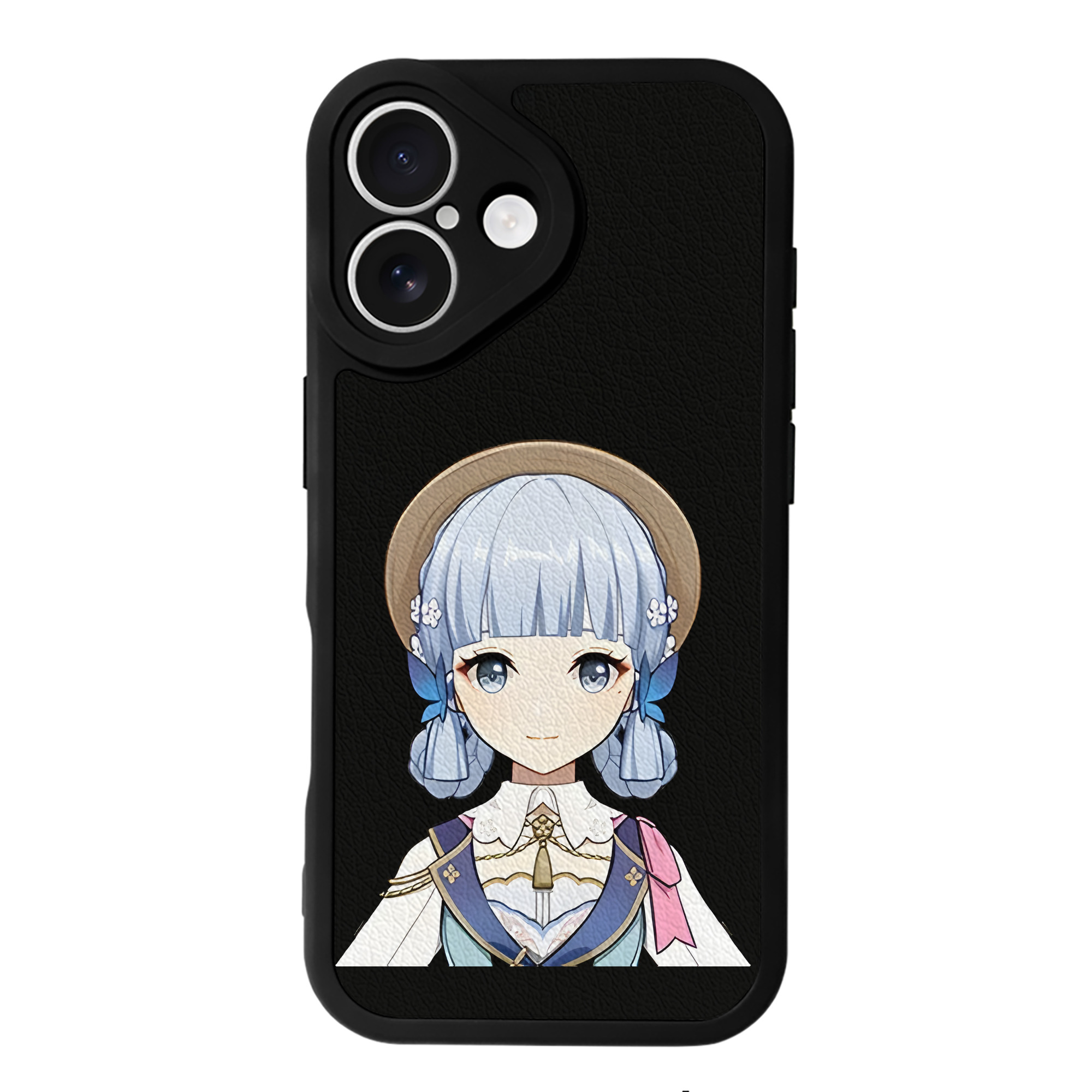 げんし神 神里綾華 神宮寺レン genshin Kamimiya Ren 【iPhone 16シリーズ対応】シリコンスマホケース（レザー調） 材質：シリコン